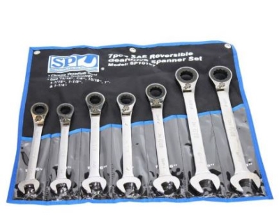 WRENCH SET ROE REVERS.G/D SAE 7PC