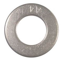 WASHER FLAT 1X2.1/2" 10G SS316
