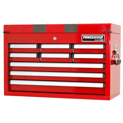 TOOL CHEST 9DRAW RACING RED P/B