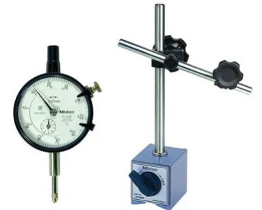 DIAL INDICATOR 10mm X 0.01mm + MAG STAND COMBO