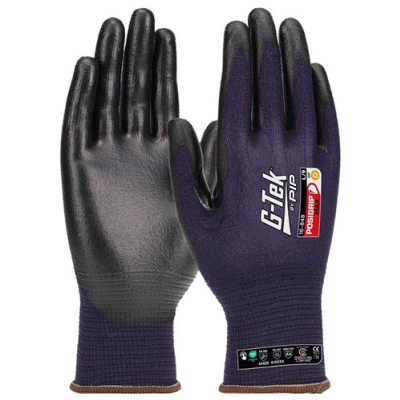 GLOVES G-TEK #9 LRG CUT-D POSIGRIPMAX PR