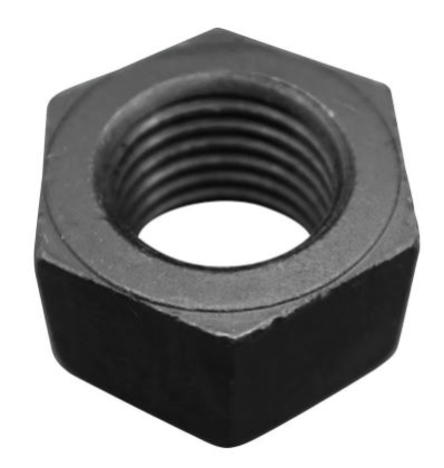 NUT STD HEX 3/4" UNF BLK