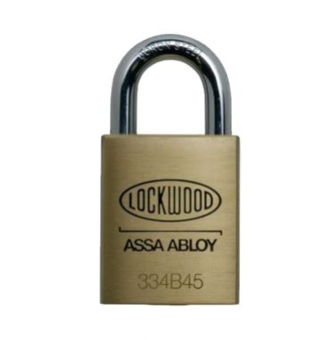 PADLOCK L334B45/148/6KD LOCKWOOD