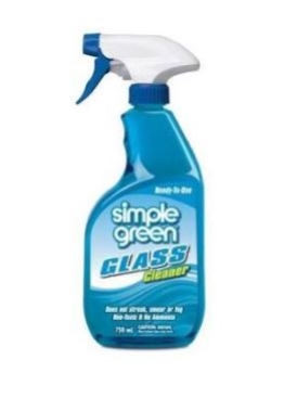 CLEANER GLASS RTU 750ML S/GREEN