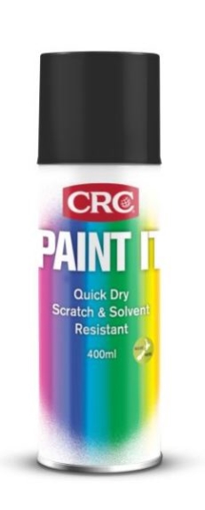 PAINT IT BLACK MATT 400ML AERO CRC (3379)
