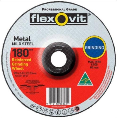 GRIND DISC 178X6.8 D/C G/P A24/30T FLEX