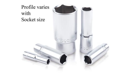 SOCKET DEEP 1/2DR 10MM 6PT TOPTUL