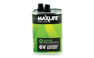 BATTERY 6V ALKALINE MAXLIFE
