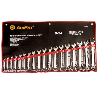 WRENCH SET COMBO R&O 1/4-1.1/4" 16PC
