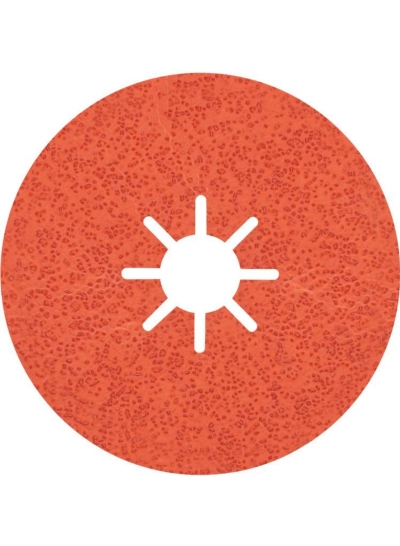 SANDING DISC FIBRE 125X22 36G / 40G CERAMIC