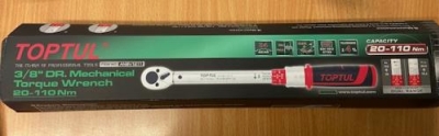 TORQUE WRENCH 3/8DR 20-110Nm 375MM
